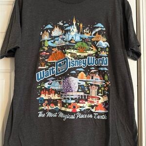 Disney Charcoal Walt Disney World Tee